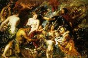 Peter Paul Rubens Allegory on the Blessings of Peace painting